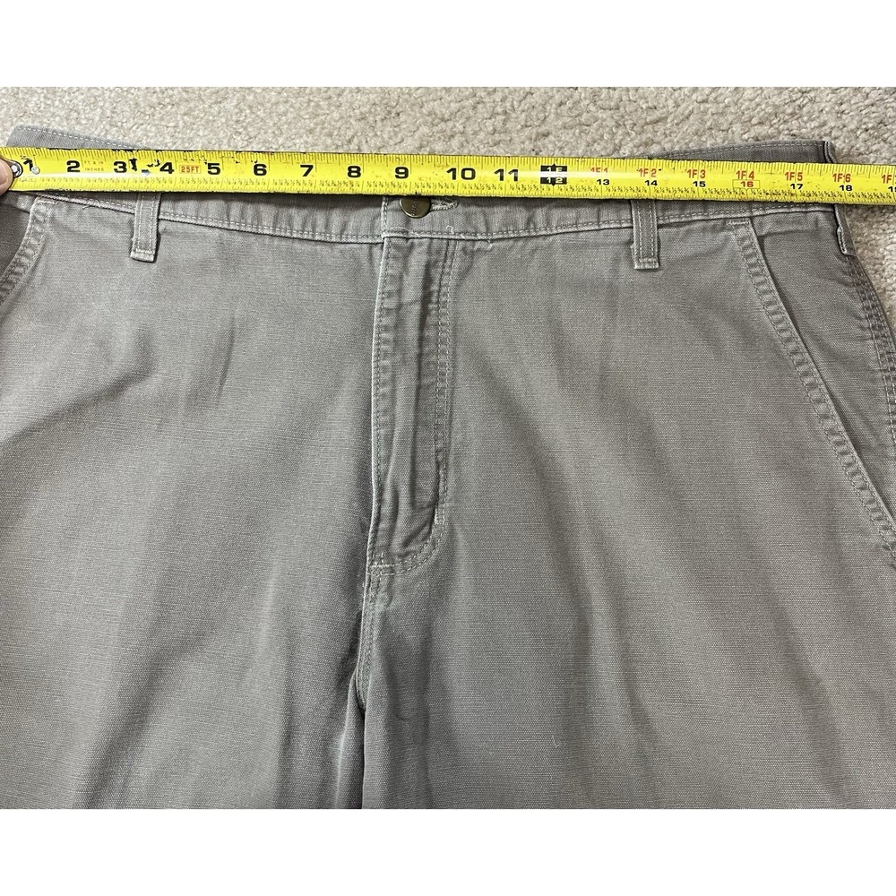 Carhartt Pants Mens 36x34 Dungaree Fit Workwear Utility Pants Y2K Vintage - Picture 2 of 11